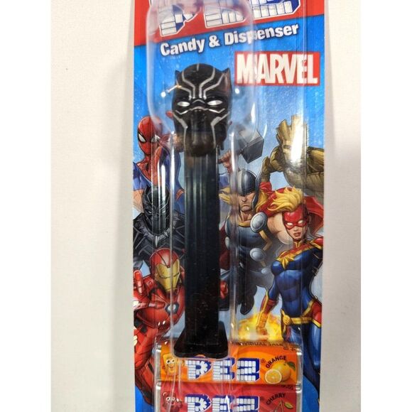 Marvel Pez Black Panther Candy and Dispenser - Picture 2 of 4